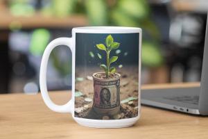 Caneca Personalizada Porcelana AAA 20x9,5cm 4x0 Sublimação Sem acabamento 