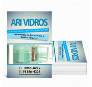 Folhetos 20x28cm 4x0 Couchê 115g 14x20cm 4x0 Sem Revestimento Corte Reto 