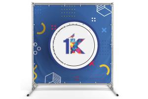 Lona 280g com Ilhós Lona 180g Personalizado 4x0 Sem Revestimento Reforço e Ilhós Trama 200x300